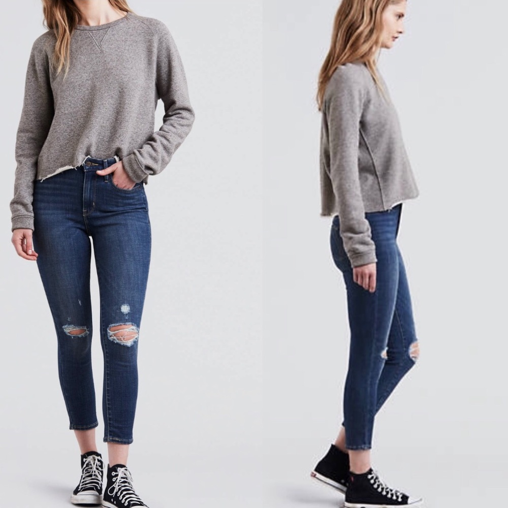 Levi’s 721 high rise ankle skinny jeans NWT